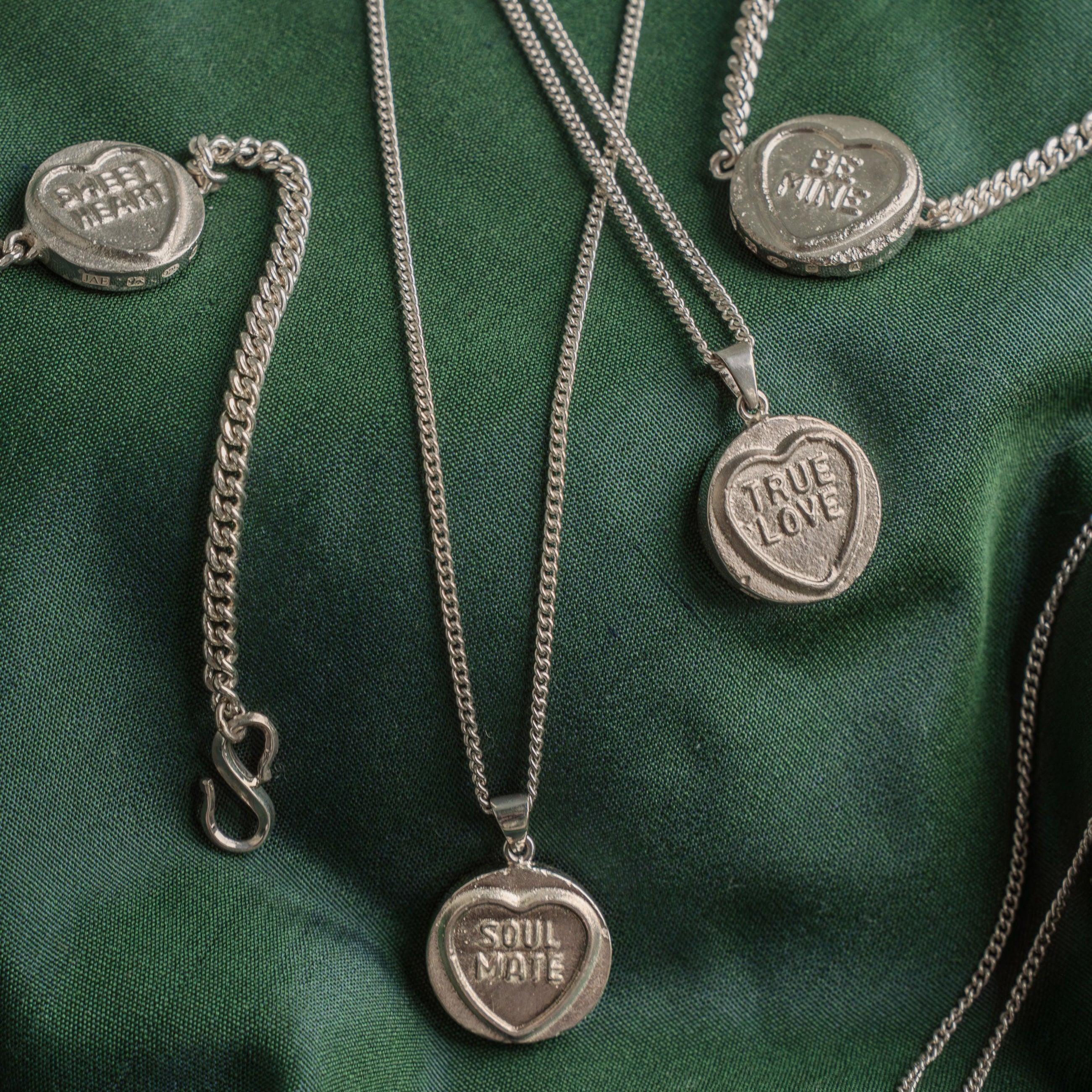 For Ever - Sterling Silver Love Heart Jewellery