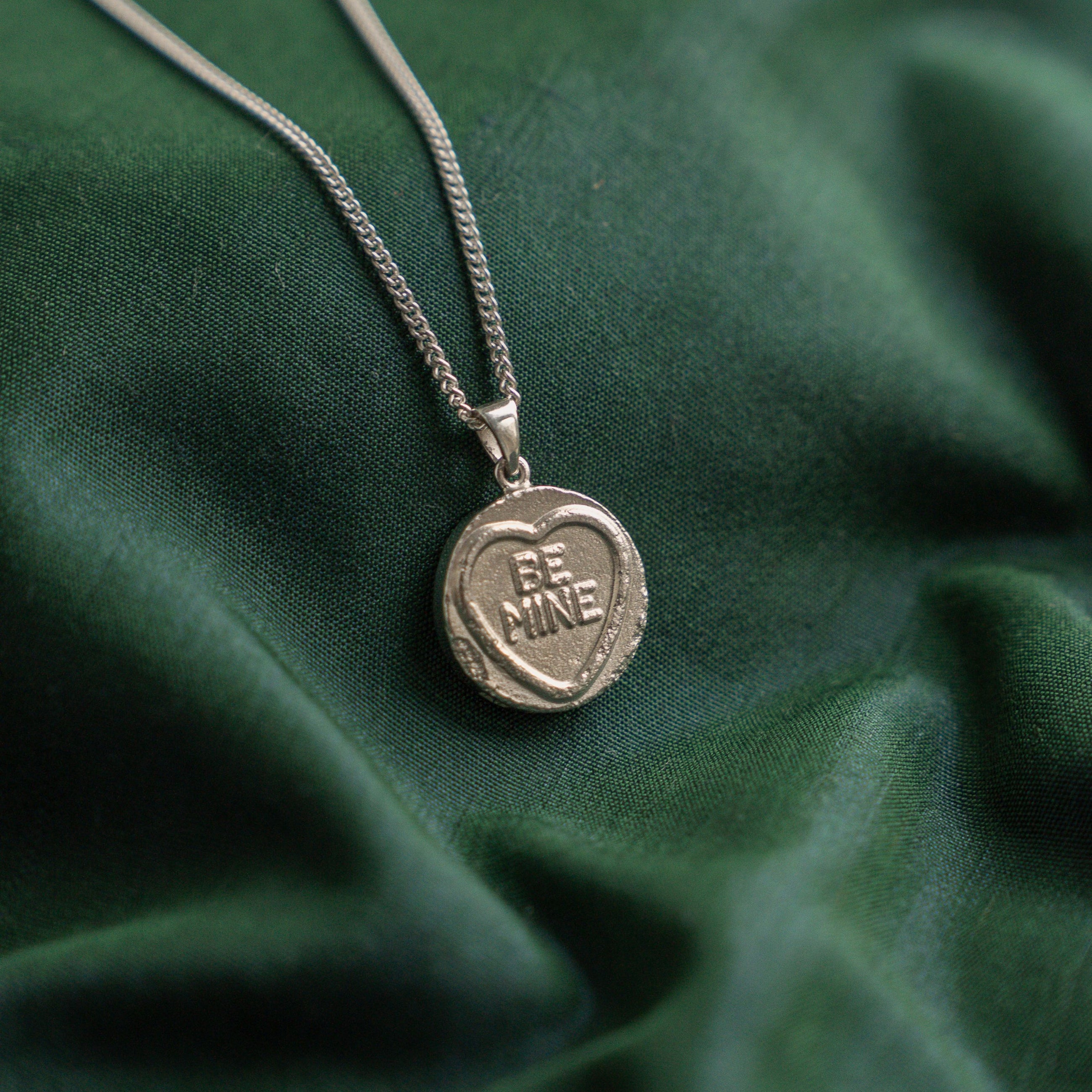 Be Mine - Sterling Silver Love Heart Jewellery