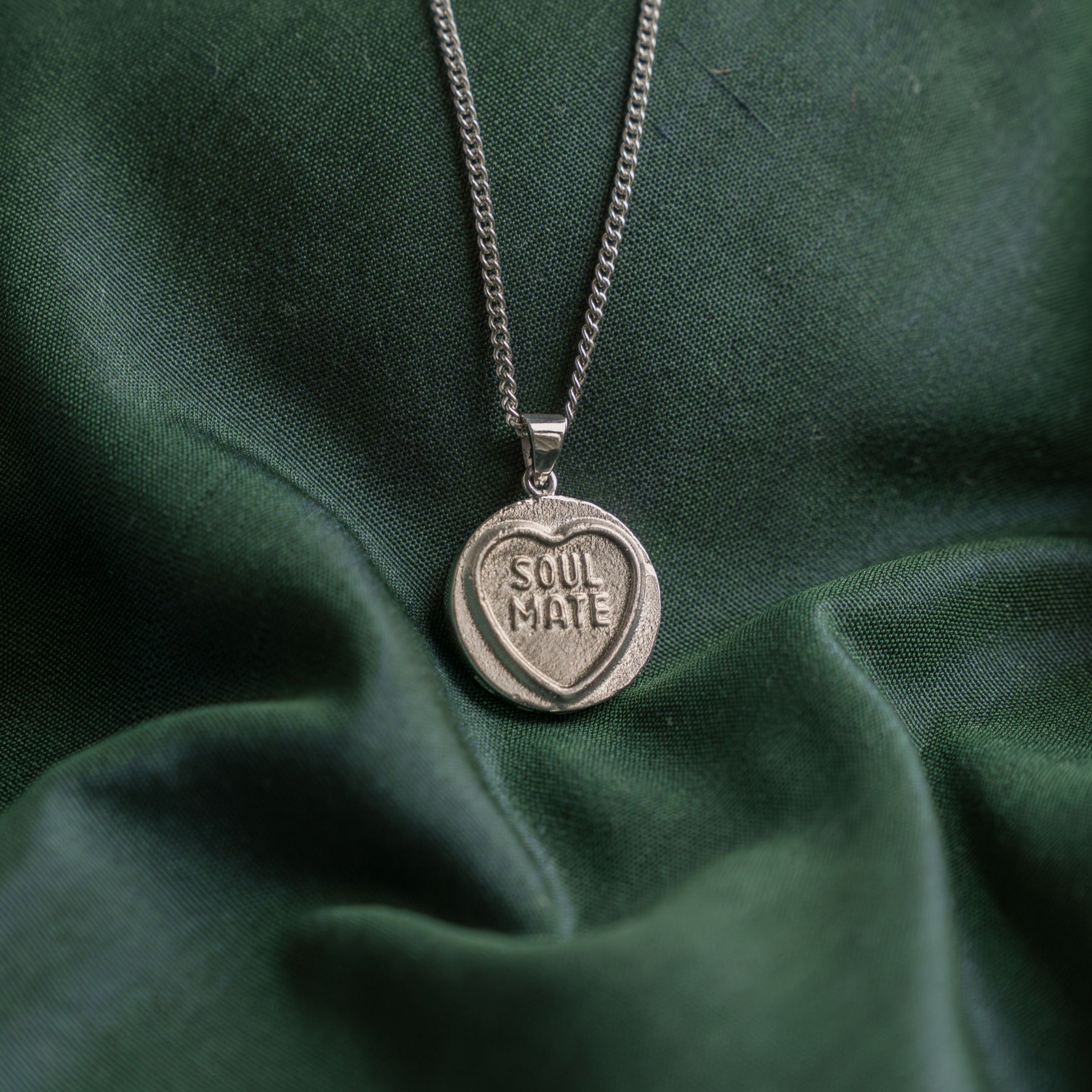 Soul Mate - Sterling Silver Love Heart Jewellery