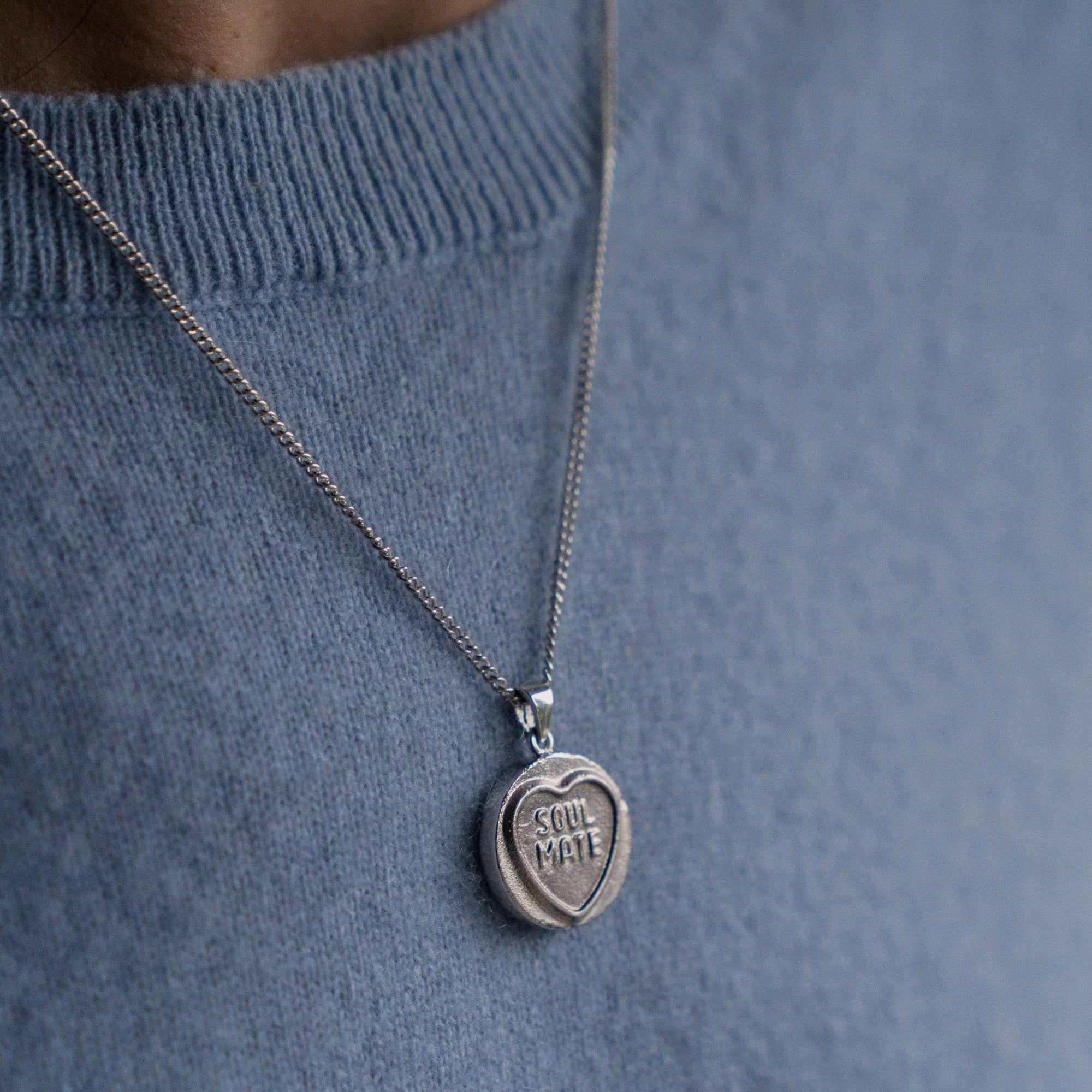 Soul Mate - Sterling Silver Love Heart Jewellery