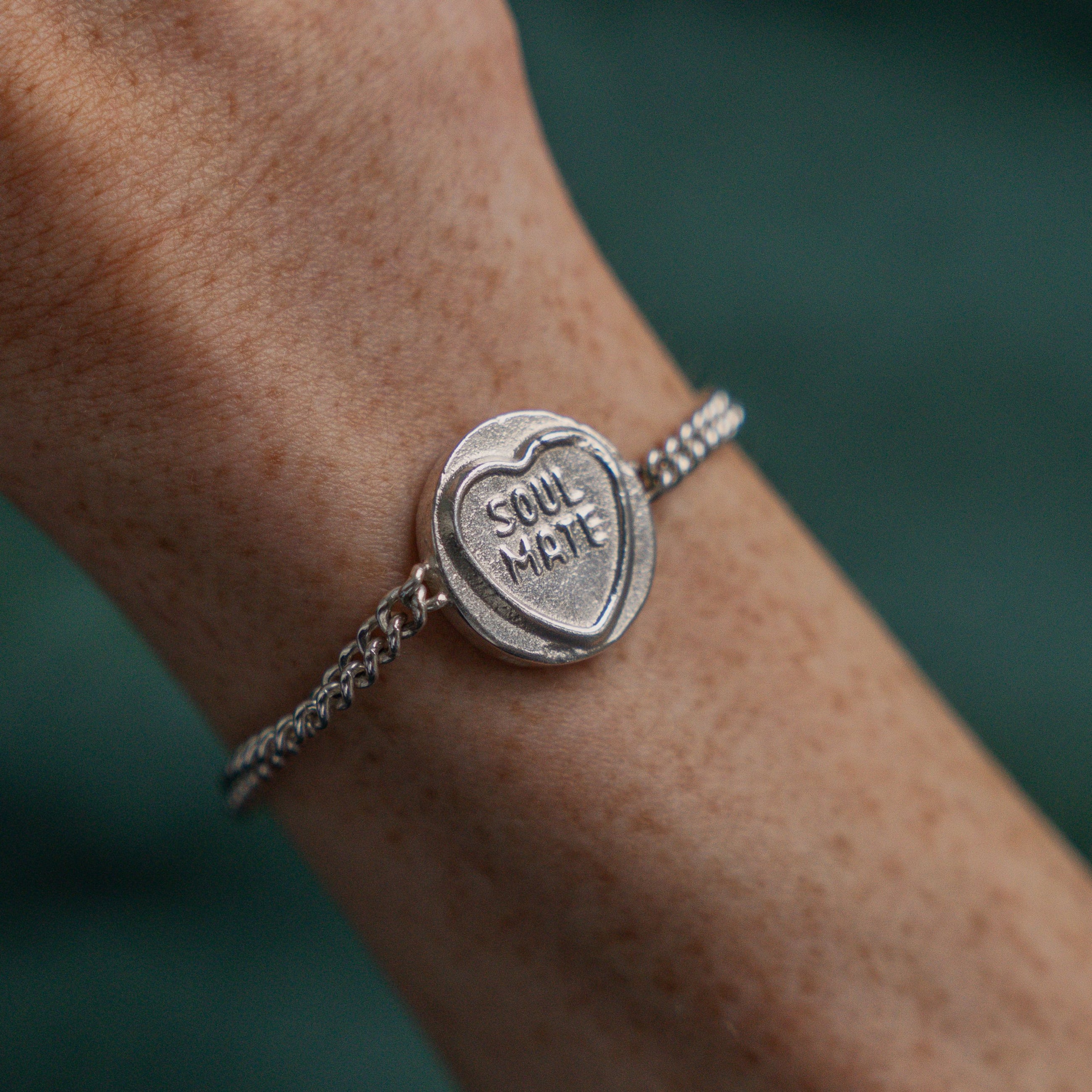 Soul Mate - Sterling Silver Love Heart Jewellery