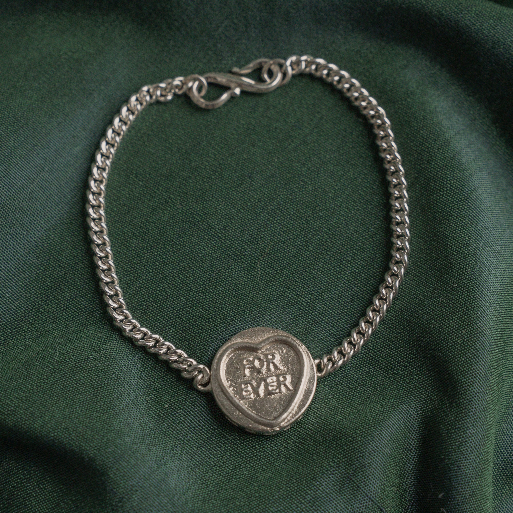 For Ever - Sterling Silver Love Heart Jewellery