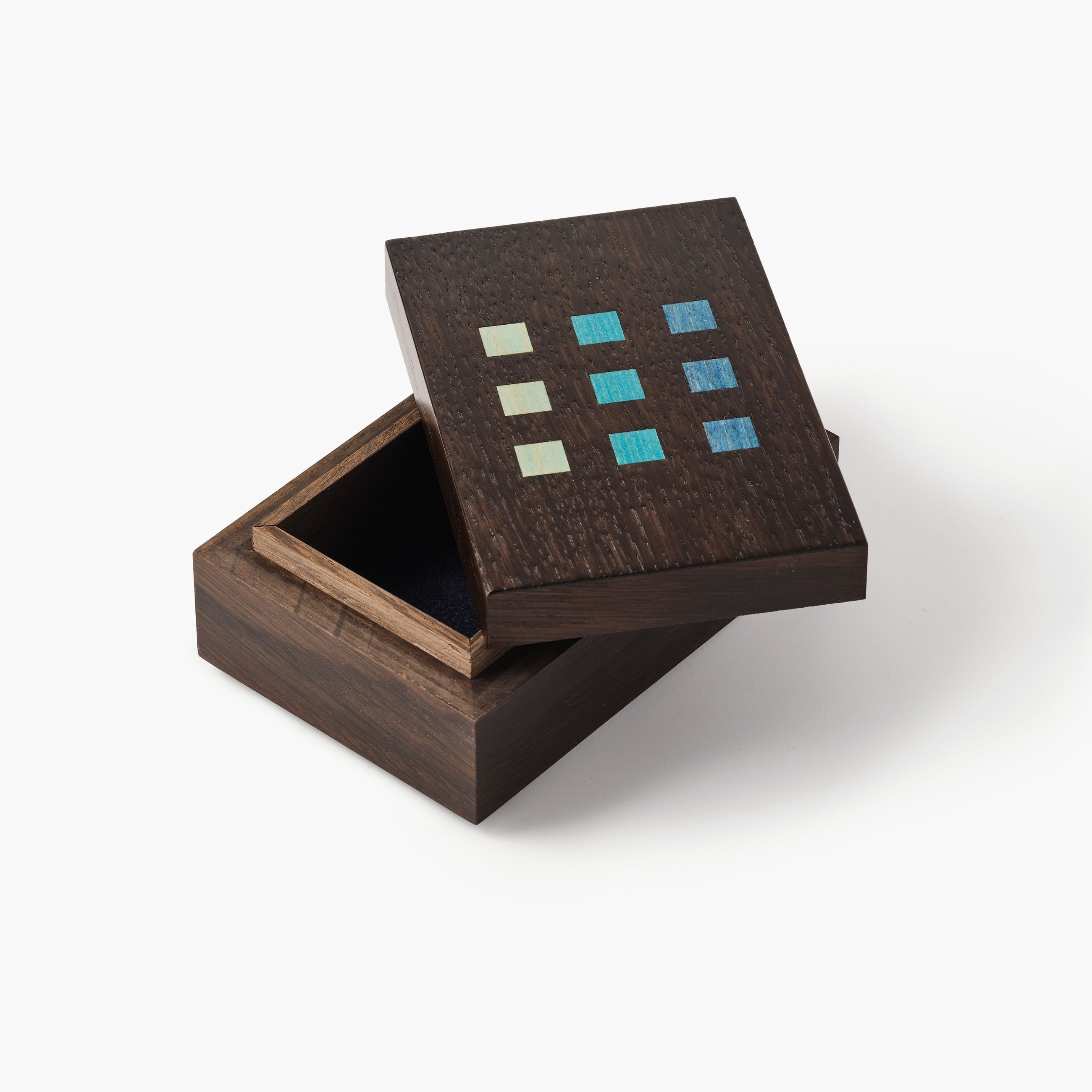 Marquetry Box – Mackintosh Grid - Kevin Stamper