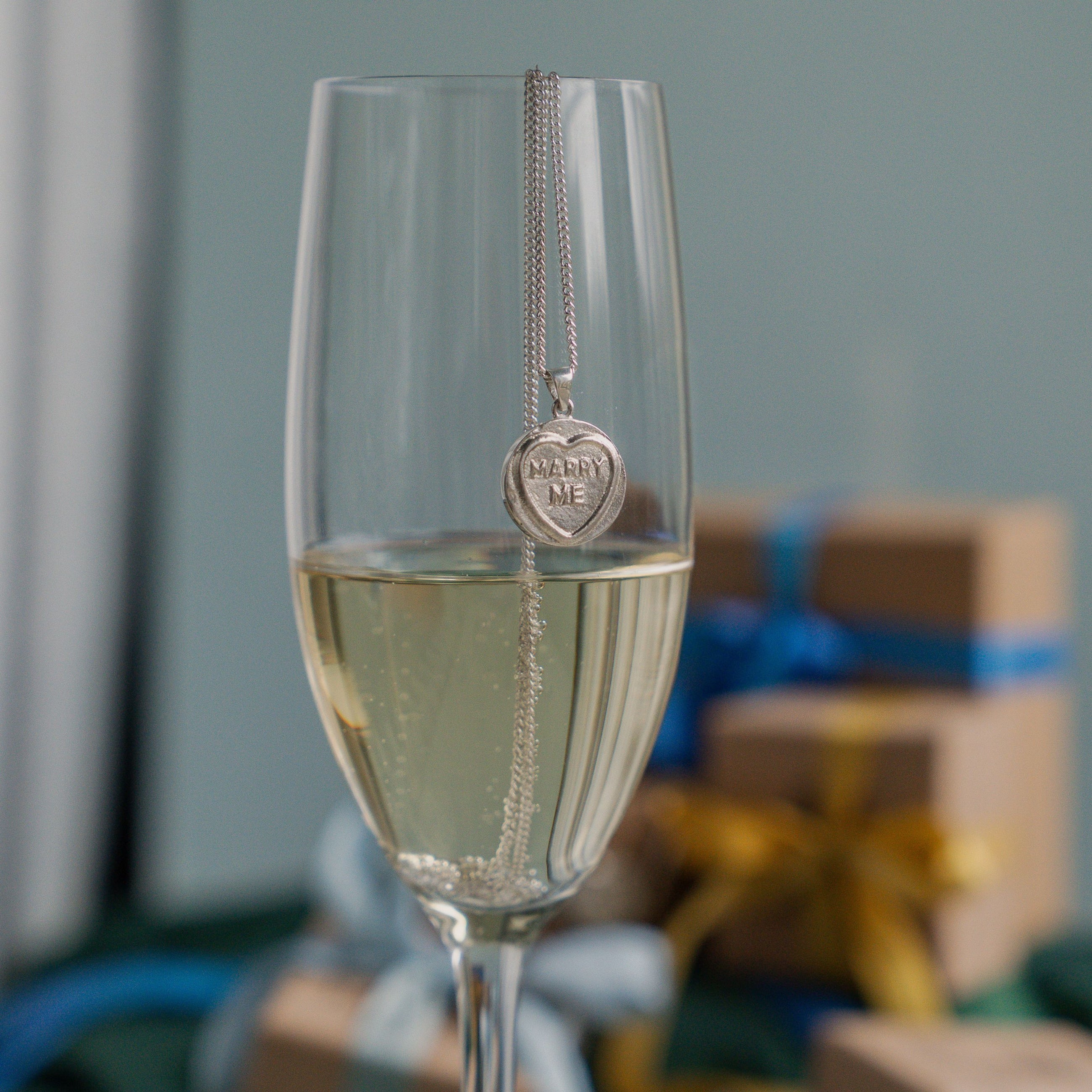 Marry Me - Sterling Silver Love Heart Jewellery