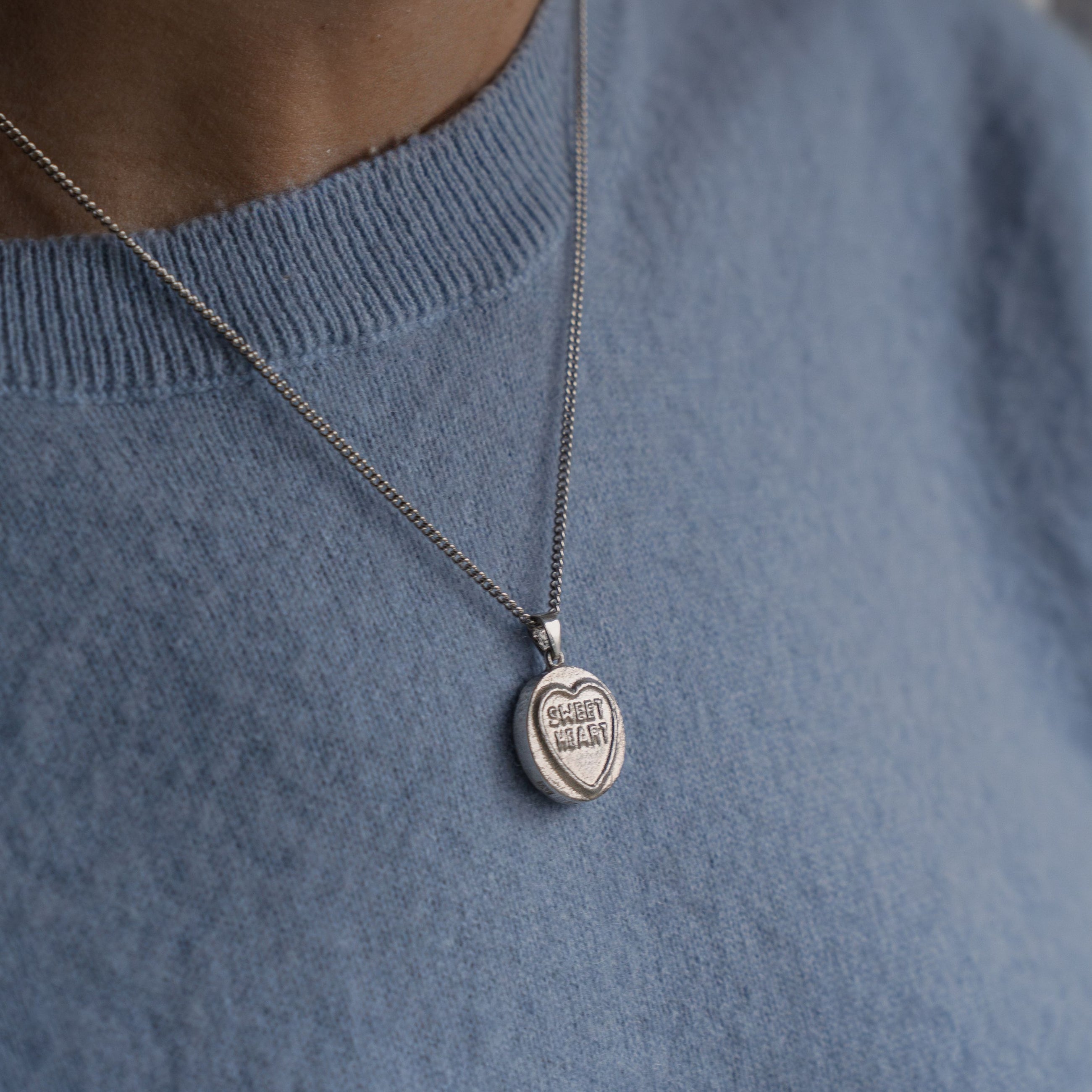 Sweet Heart - Sterling Silver Love Heart Jewellery