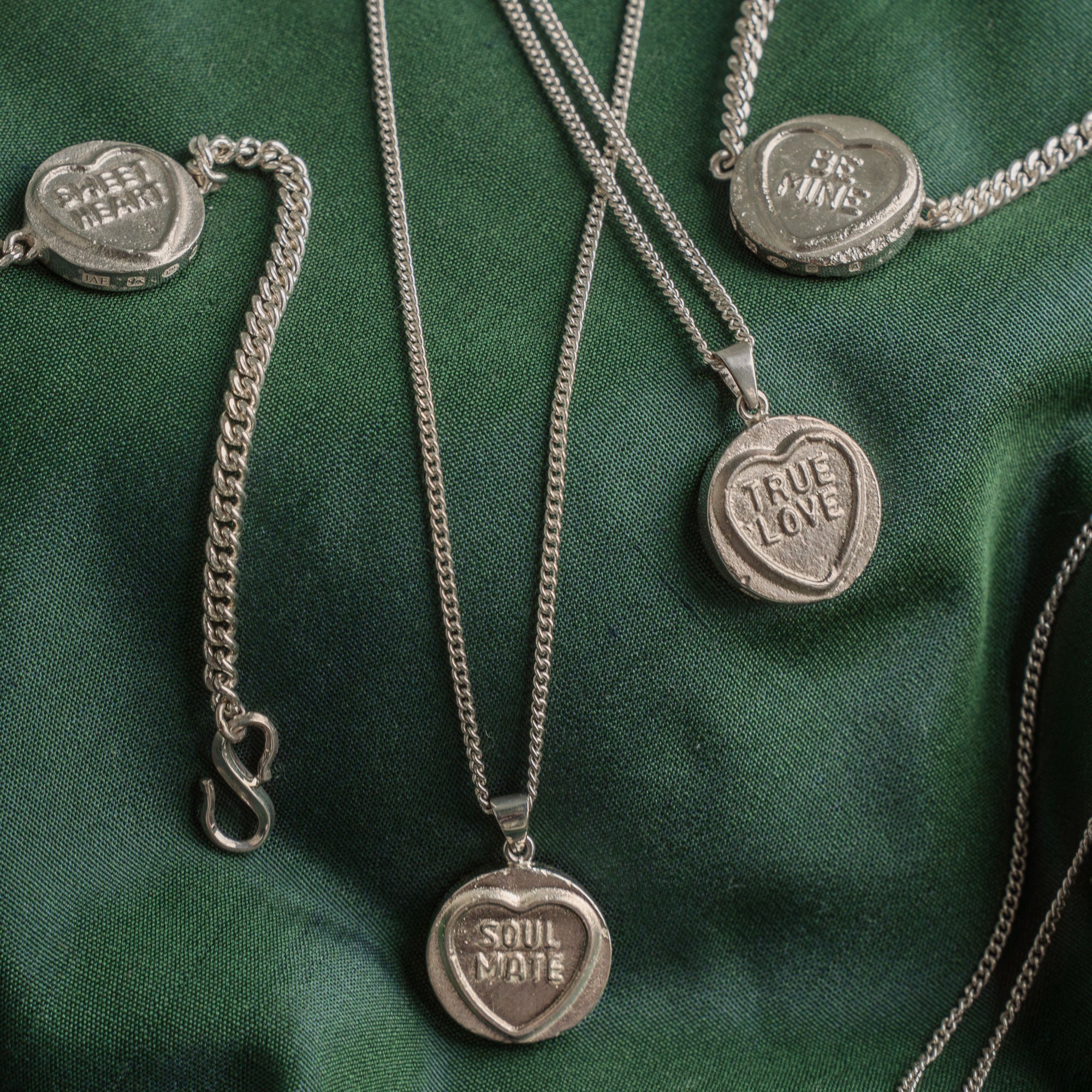 Be Mine - Sterling Silver Love Heart Jewellery