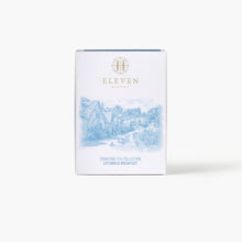 Cotswold Breakfast Tea box with 'Eleven Bibury' branding on a white background