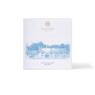 House Roast Coffee Beans in white box with blue illustration and 'Eleven Bibury' branding on a white background