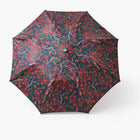 Floral-patterned umbrella on a white background