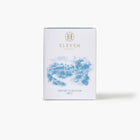 Tea box with 'Eleven Bibury' branding on a white background