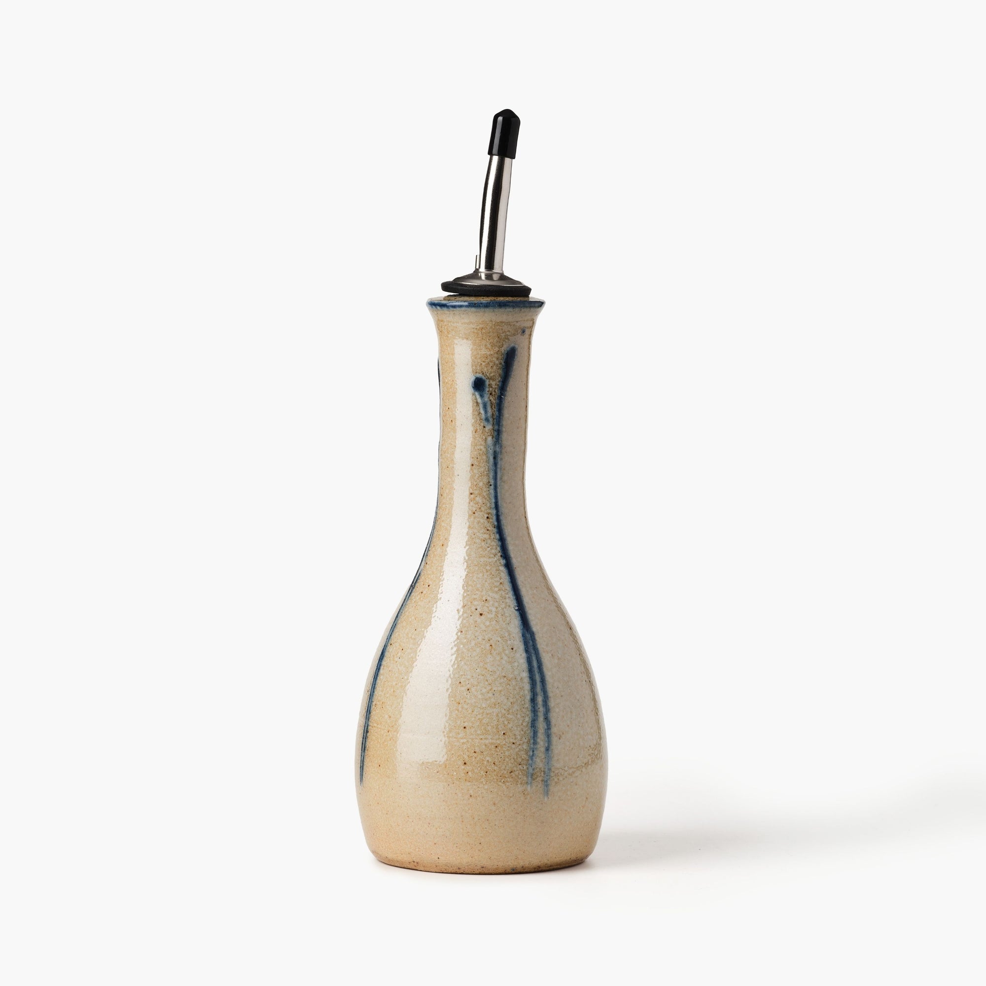 Salt-Glazed Oil Bottle - Toff Milway
